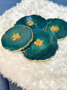 Posavasos de Resina de Fabricación India, Producto de Buena Calidad para la Mesa de la Cocina, Posavasos para Bebidas a un Precio Económico - Product Image 2