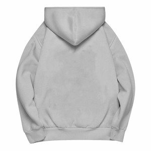 <b>Women's</b> Winter Knitted Athletic Warm <b>Hoodie</b> 100% Cotton 360 Grams Custom Embroidered Logo <b>Cute</b> Oversized Streetwear Fashion OEM - Product Image 3