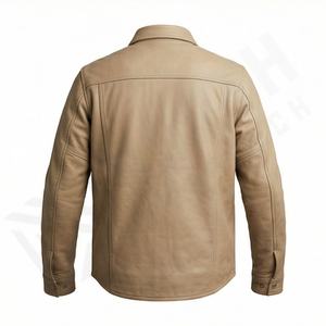 NAI-0466B Chaqueta de Cuero para Hombre, Chaqueta de Motociclista, Abrigo de Moda para Motociclistas, Prenda Superior Protectora para Motociclismo de Color Personalizado - Product Image 2