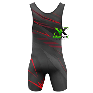 Traje de Lucha Libre Personalizado VANTEX con Estampado por Sublimación, Unisex, Spandex, Poliéster, Elástico, de Secado Rápido, Mono Deportivo de Una Pieza - Product Image 4