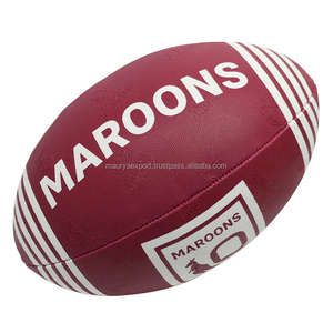Ballons de rugby personnalisés avec logo - Product Image 1