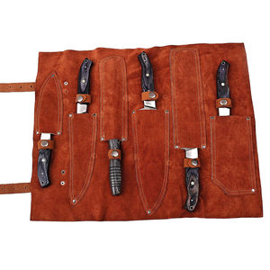 Offre Spéciale : Ensemble de Couteaux de Cuisine Damas Professionnels avec Manche en Acier Inoxydable et Lame en Acier Carbone – Couteaux de Chef en Acier Damas - Product Image 4