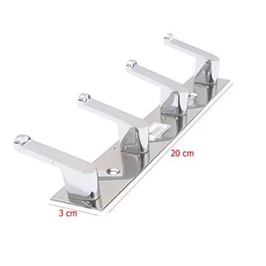 Premium Modern Eco-Friendly Stainless Steel Wall Mounted Heavy Duty Hook Holder Towel Clothes Organizer Rustproof Storage <b>Rack</b> - Product Image 2
