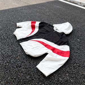 Conjunto Deportivo Personalizado con Logotipo, Chaqueta Cortavientos Ligera y Transpirable para Otoño, Traje Deportivo Holgado de Nailon - Product Image 2