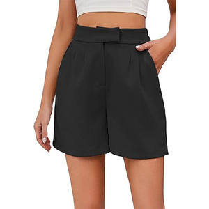 Shorts de Verano para Mujer, Cintura Alta, a la Moda, Holgados, Casuales, con Bolsillos - Product Image 2