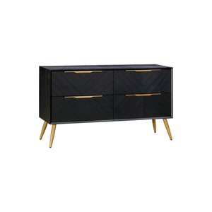 GALAXY Collection High Quality Wooden Dresser Cabinet With <b>4</b> <b>Drawers</b> Bedroom <b>Storage</b> Furniture Modern Design Home Furniture - Product Image 1