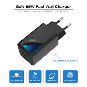 <span class=keywords><strong>Cargador</strong></span> GaN de 65W PD3.0, <span class=keywords><strong>Cargador</strong></span> USB C de Carga Rápida con Doble Puerto y Enchufe Universal para iPhone, Samsung, Laptop, <span class=keywords><strong>Cargador</strong></span> de Pared - Product Image 4