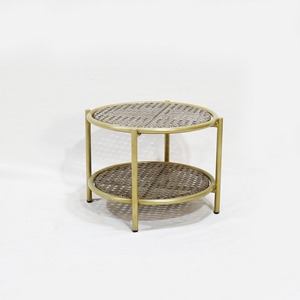 Comehome Cast Iron Minimalist Villa <b>Outdoor</b> Dining Set Elegant Sturdy Rust Proof - Product Image 6