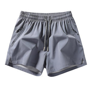 Shorts de plage pour hommes de qualité supérieure, 100% polyester, coupe confortable, deux œillets, deux poches sur le devant, respirant, séchage rapide - Product Image 4