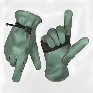 Gants de travail en cuir personnalisés avec logo, à bas prix, pour la sécurité des mains des hommes. - Product Image 6