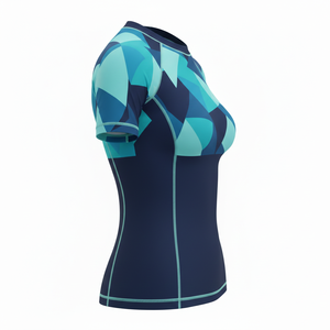 Maillot de compression sublimé personnalisé et durable pour hommes, femmes et enfants, idéal pour l'entraînement MMA, BJJ, Jiu Jitsu No-Gi et la natation – Vente en gros - Product Image 3