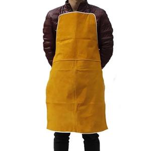 Custom Welding <b>Apron</b> Cowhide Leather Heat & Flame Resistant Heavy Duty <b>Work</b> - Product Image 5