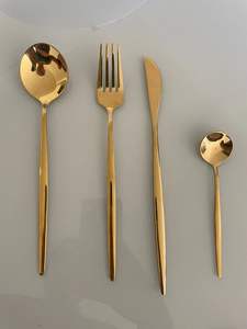 Stainless Steel - Heat Resistant Cooking <b>Tools</b> With <b>Silicone</b> Handles Kitchen Utensil Set - Product Image 5