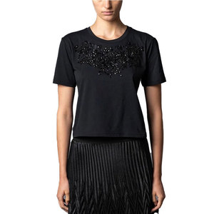 Camisetas de Mujer Cómodas y Elegantes, Camisetas de Tela Suave, Ropa Casual Cómoda, Camisetas Básicas de Moda para Mujer - Product Image 1