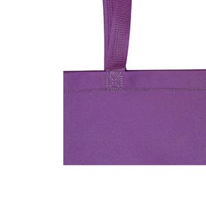 Sacs fourre-tout en coton gris écologiques avec logo personnalisé, motif lettres simples, emballage en vrac tendance, promotions, cadeaux - Product Image 6