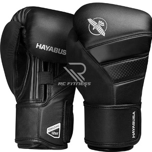 ถุงมือชกมวยหนังคุณภาพสูงแบบสั่งทำพร้อมแถบตีนตุ๊กแกพิมพ์ลายตามสั่งสำหรับผู้ใหญ่ - Product Image 1