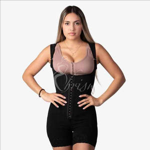 Fajas Chupa <span class=keywords><strong>Panza</strong></span> Body Reductor Anticelulítico con Cordones y Ganchos para Mujer - Product Image 2