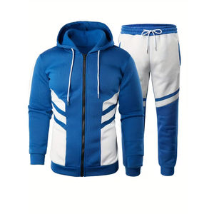 Survêtement léger en tissu pour homme / Vêtements Hip Hop avec logo personnalisé imprimé, survêtements pour homme en gros - Product Image 1