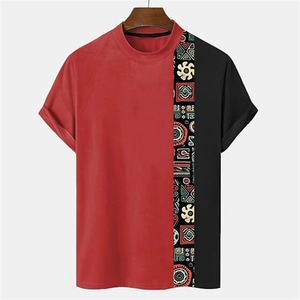<b>Men's</b> New Summer Style Fashion T-Shirt Slim Fit Color T-Shirt for <b>Men</b> - Product Image 3
