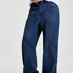 Jeans Baggy Homme Personnalisés Streetwear en Gros – Nouvelle Collection Denim Ample et Large de Haute Qualité pour Hommes – Tailles Variées - Product Image 5