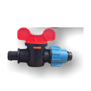 Anti-Blowoff Offtake Valve Virgin Plastic sed for agricultural irrigation systems Irrigation Fitting Black Red Blue color - Product Image 1