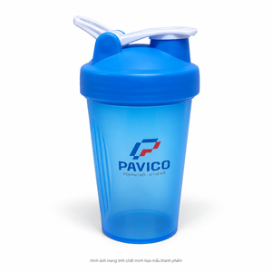 Botella Mezcladora de Proteínas de Plástico con Logotipo Personalizado al por Mayor, con Tapa Abatible, para Gimnasio, Fitness, Deportes, Fabricante OEM, Vietnam - Product Image 1