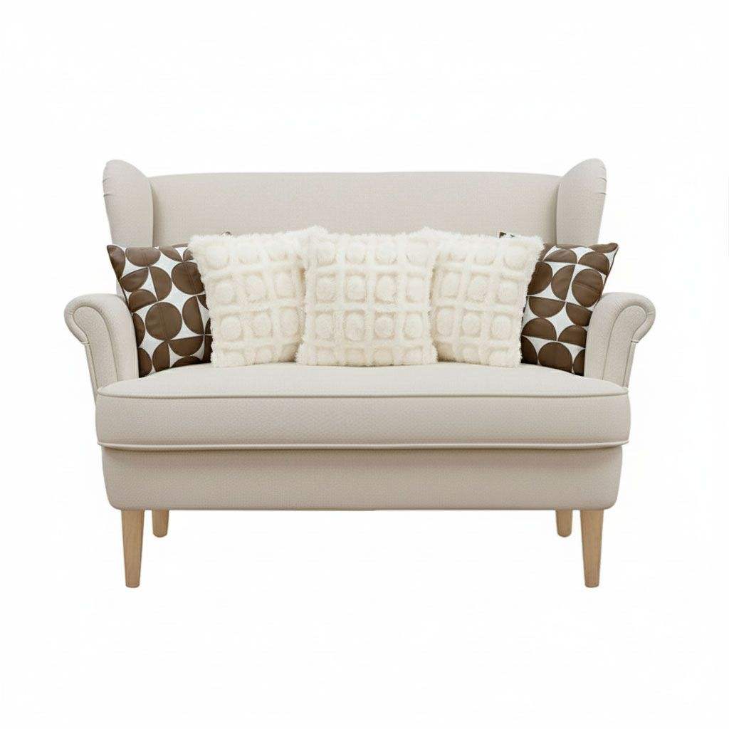 brown and cream/white Color