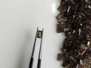 Natural Brown Smoky Quartz 5x3MM Octagon Cut Best Quality Loose Gemstone for Jewelry Making - Product Image 1