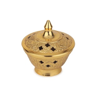 Quemador de Incienso Metálico Ecológico Hecho a Mano de Primera Calidad con Incienso Indio para Decoración de Interiores de Yoga, Estudios, Templos y Hogares - Product Image 3