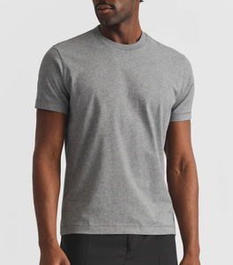 T-shirt en coton épais 200 GSM de haute qualité, personnalisé, coupe oversize, avec logo DTG imprimé en relief, vierge, directement de l'usine, export BD, OEM - Product Image 3