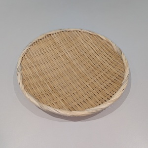 Passoire plate en bambou 21cm 24cm 27cm 30cm 33cm Ustensile de cuisine Produit en bambou naturel Vente en gros - Product Image 4