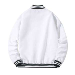 High Quality Custom Baseball Letterman <b>Jacket</b> Oversized vintage <b>Cropped</b> monochrome <b>denim</b> street eco friendly Varsity <b>Jackets</b> - Product Image 4