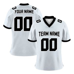 Camiseta de Fútbol de Verano para Hombre de Alta Calidad, Estilo Holgado, Jersey de Fútbol Americano, Camiseta Oversize de Malla con Hombros Caídos - Product Image 6