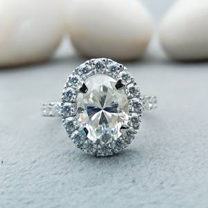 แหวนแต่งงานทรงทันสมัย D'VINS JEWELS ประดับเพชรทรงบริลเลียนต์สี D ขาว โรสโกลด์ เพชรเลี้ยงในห้องปฏิบัติการ พร้อมใบรับรอง - Product Image 1