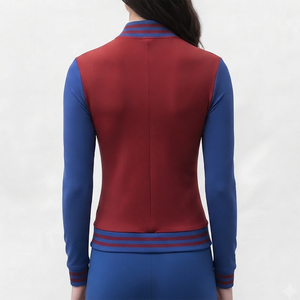 Performance <b>lightweight</b> Varsity <b>Jacket</b> breathable custom personalized Custom Fit Street Look Women Varsity <b>Jacket</b> - Product Image 2