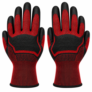Gants de travail personnalisés en nitrile, adhérence flexible, protection des mains, vente en gros OEM - Product Image 2