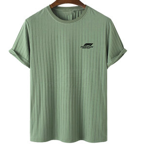 Camiseta de Hombre 100% Algodón, Último Estilo, Nuevo Diseño, Ropa Casual, Logotipo Impreso Personalizado, Corte Regular, Precio al por Mayor - Product Image 1