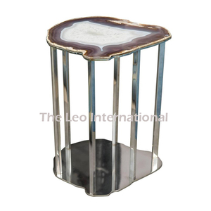 Mesa Auxiliar Metálica Hecha a Mano Ecológica Royal Celebration, Mueble Premium para Decoración del Hogar y Cocina - Product Image 3