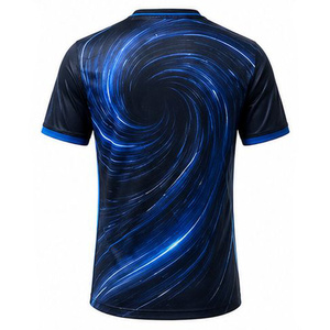 Maillot de football unisexe personnalisable été 2026 – Logo sublimé, manches courtes, nom et numéro imprimés, couleurs personnalisées, haute qualité - Product Image 2