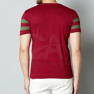 Camiseta de Moda 2026 con Diseño Moderno y Contraste, Ropa Urbana, Personalizable con Logotipo, Camisetas Casuales para Hombre - Product Image 3