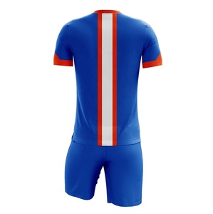 ชุดยูนิฟอร์มฟุตบอลแขนสามส่วนสำหรับผู้ชายชุดยูนิฟอร์มกีฬาแบบออกแบบได้ตามต้องการ - Product Image 6