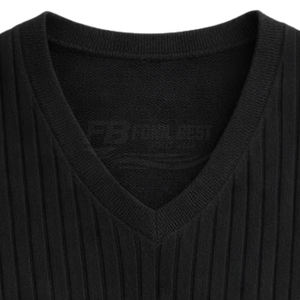 Suéter Casual de Invierno para Mujer, Cuello en V, Tejido Bordado, Manga Corta, Corte Ajustado, Suave, Elástico, Transpirable y Ecológico - Product Image 6