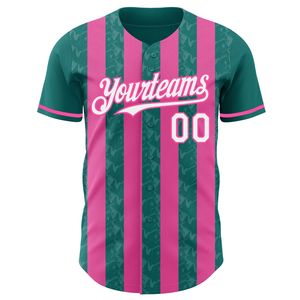 Camiseta de Béisbol Premium 100% Poliéster - Nombre del Equipo Personalizado Impreso por Transferencia Térmica, Transpirable, Unisex, para Adultos - Product Image 2