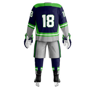 Professional Custom Ice Hockey Uniform Oem Odm Breathable Durable Team Jerseys Sportswear Bulk Manufacturer Supplier - Product Image 3
