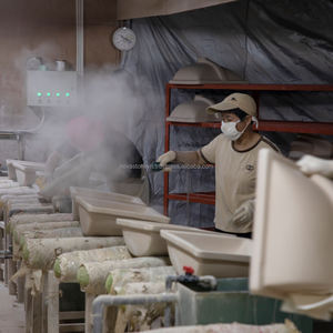 Fregadero Rectangular Bajo Encimera NV2290, Dimensiones Totales 520X390X180mm, Paredes Laterales Verticales, Esquinas de Radio Reducido, Capacidad Máxima - Product Image 3