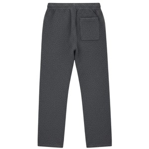 Knit Jogger <b>Pants</b> Charcoal Casual Sweatpants Elastic Waist Lounge Wear Soft Knit Trousers Relaxed Fit for Men Women - Product Image 2