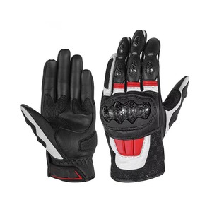Gants de moto respirants demi-doigts haute qualité 2026 pour hommes, support OEM personnalisé - Product Image 6