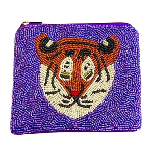 Classic Glass Beaded Embroidery Coin <b>Purse</b> Makeup Bag <b>with</b> Customized Color for Wedding or Party Gifts for Her MD HANDICRAFTS - Product Image 5