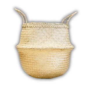 Cestas Decorativas Hechas a Mano de Hierba Marina para Cubrir Macetas y Decorar, Cesta Decorativa de Almacenamiento al por Mayor - Product Image 1