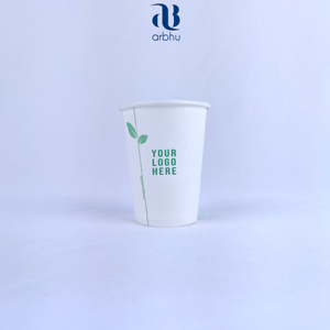 Gobelets jetables biodégradables en bagasse de canne à sucre avec couvercle pour café et boissons, parfaits pour les fêtes - Product Image 3